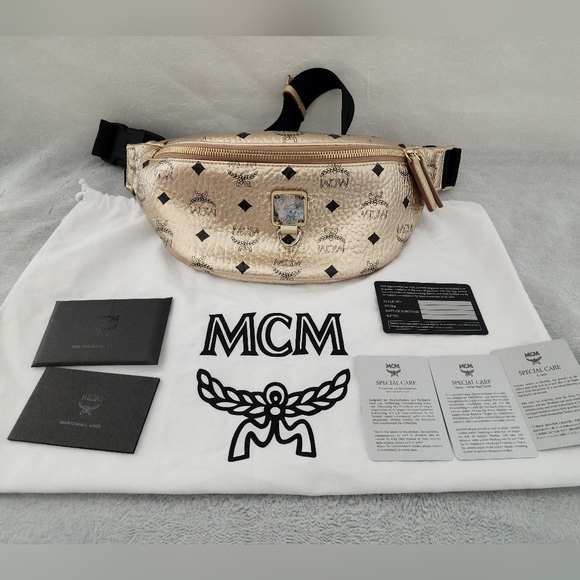 MCM Bags Auth Nwot Mcm Fanny Waist Bag Poshmark